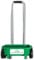My Garden Lawn Spreader 12 Litre Rotary Seed Grit Salt Spreader with Protective Roof & 110CM Long Handle Grass Spreader on Wheels Adjustable Speed Rate On/Off Ideal for Garden Outdoor Pathways (Teal)