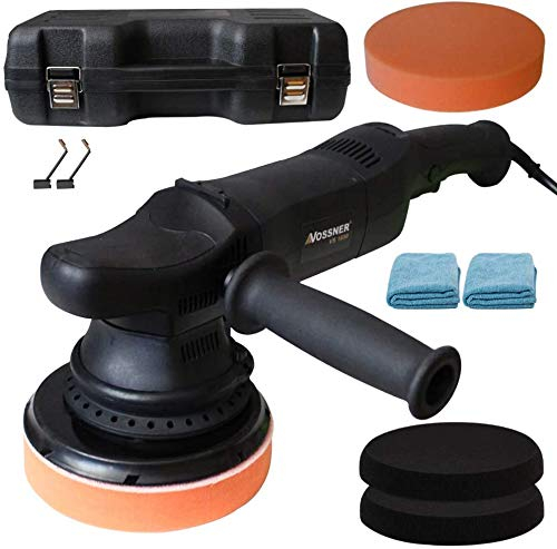 Vossner® Exzenter Poliermaschine 21mm Hub Profi Auto Polierer VS1650 Autopflege Schleifmaschine Poliergerät 810 Watt