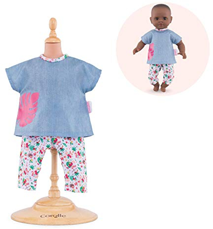Corolle 9000110250 Mon Petit Poupon 30cm Outfit, Tropicorolle, 0 110250