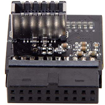 chenyang Motherboard 20Pin auf USB 3.1 Typ E Frontpanel Sockel Konverter Adapter mit Chip