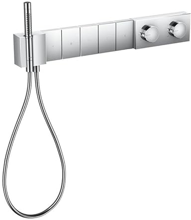 Hansgrohe Thermostatmodul Unterputz Select Axor Edge Fertigset 5 Verbraucher chrom, 46730000