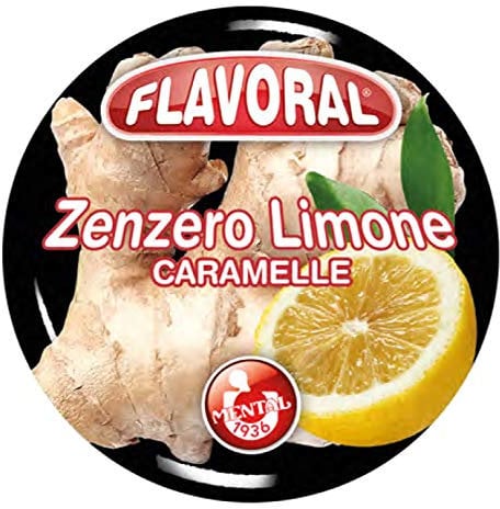 Mental Fassi Caramelle Gommose Zenzero Limone - Pacco da 16 x 1040 g