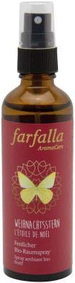 Farfalla - Weihnachtsstern Festlicher Bio-Raumspray 75ml