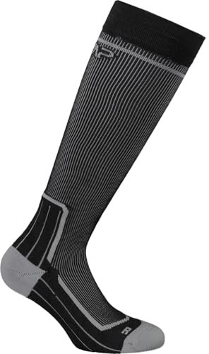 CMP - Calza Trekking Lana Lunga, Nero-Grey, 39/42