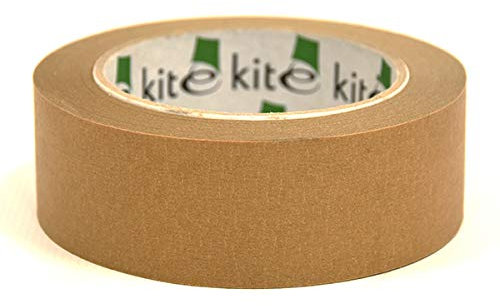 36mm x 50 Meter Framer Kraft Paper Tape, Self-Adhesive, Ideal for Craft, Frames, Masking, Decorating and or Packaging - Eco-Friendly - Fully Recyclable - Toxic Free - Vegan (1)