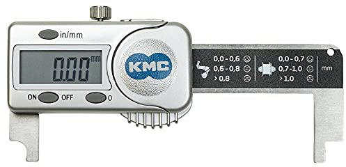 KMC Chain Checker Digitaler Kettenprüfer, schwarz/Silber, Universal
