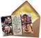 PR Print Royal Foto-Puzzle - Collage Ich Liebe Dich - inkl. Briefumschlag mit Gold-Inlay - Geschenk für Paare, Liebe, Valentinstag - mit Vier Bildern Bedrucken Lassen - 24 Teile
