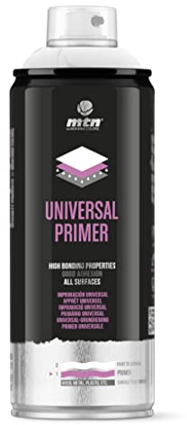 MONTANA Colors MTN PRO Imprimación Universal Spray 400ml, Blanco