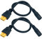 2Packs XT60 XT-60 Weiblich auf Weiblich DC 5.5mm X 2.5mm Netzteilkabel für FPV Monitor Power Drone Netzkabel