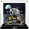 Acryl Schaukasten Vitrine Kompatibel mit Lego 10266 Apollo 11 Lunar Lander,Transparent Acryl Schaukasten Vitrine (Nicht Enthalten Modellbausatz) 25 x 25 x 25cm A