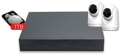 8 Channel NVR Recorder2 Sentinel III indoor motorized cameras + 1Tb Energeeks hard disk driveSupports SATA up to 8TbSupports up to 5 Megapixels resolutionONVIF
