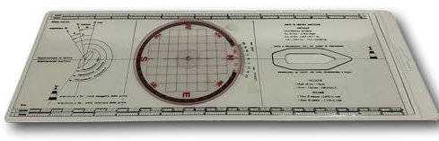 Agendepoint.it - Tracciatore Di Rotta Con Goniometro Course Plotters 35x13cm