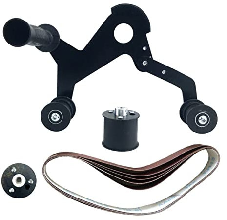 CANIGHT Tube Belt Sander Polishing Attachment Professional Tool for Handheld Sander for Tight Spaces