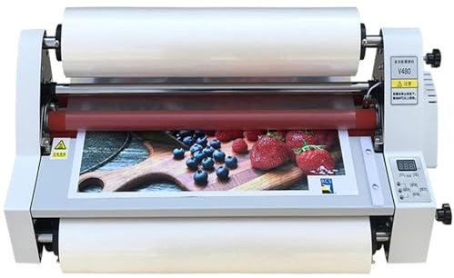 HENGCMM Laminiergerät A2 A3 A4, 220 V Schneller Laminator Heiß und Kalt Laminiergerät, EIN- und Doppleseitige Laminiermaschinen für Zuhause, Schule, Büro, Einstellbare Temperatur 0-180℃,450mm