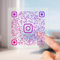 Benutzerdefinierte QR-Code-Aufkleber, benutzerdefinierte Aufkleber für Business-Logo, QR-Code-Etiketten (transparent)