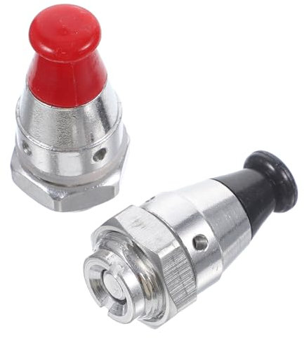 COLLBATH 2pcs Pressure Cooker Relief Valve Safety Valve Accessories Pressure Cooker Whistle
