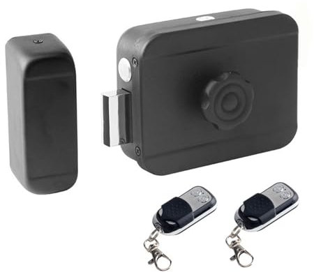 Cerradura de puerta electrónica invisible inteligente cerradura de puerta de seguridad para el hogar cerradura de puerta de control remoto