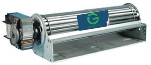 G GRIMALDI Motore Ventilatore Tangenziale Ventola per Caminetti, Stufe, Forni e Termoconvettori, 22W Lunghezza 240mm, Motore SINISTRO ANTIORARIO | Made in Italy | Silenzioso ed Efficiente