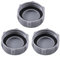 Tapón de válvula de drenaje de P6H1158 Robusto Accesorios de piscina Compatible con el sistema de válvula de drenaje P01006 (Gris, lote de 3)