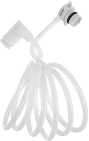 MALUGOGO Flexibler Schlauchverbinder für elektrische Zahnbürste, 105,9 cm, Ersatzrohr für Modelle 01/02/03/04, auslaufsicherer Flosser-Aufsatz für Reisen und Mundpflege