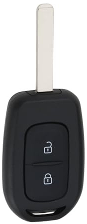 eMagTech 1 Set 2 Button Remote Key Fob VA2 4A PCF7961 433 MHz Compatible with Dacia Duster Logan