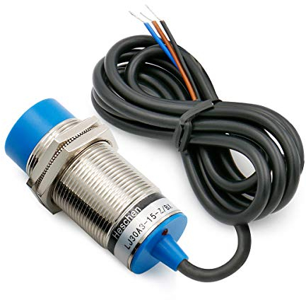 Heschen Induktiver Näherungssensor Schalter LJ30A3-15-Z/BX Detektor 15mm 10-30VDC 200mA NPN normal offen (NO) 3 Draht