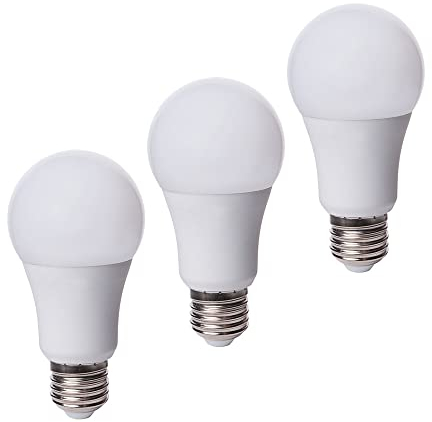 edi-tronic 3x LED Lampe E27 12V 6W G kaltweiß 500lm 4000K Birne Energiesparlampe 12 Volt Licht