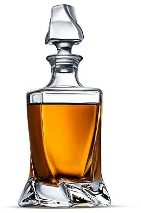 LUXU Whiskey Decanter,25 OZ