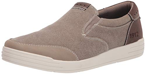 Nunn Bush Kore City Walk Canvas Moc Toe Slip-on, Scarpe da Ginnastica Uomo, Pietra, 48 EU