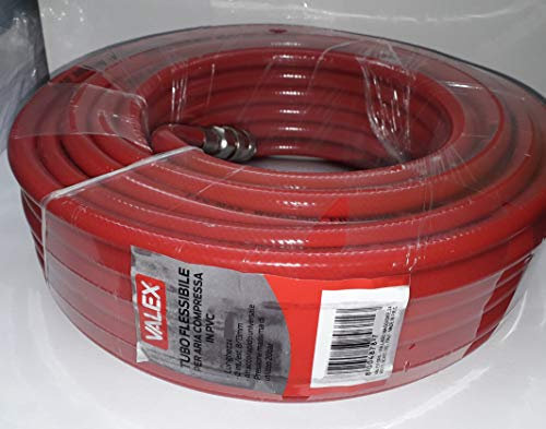 TUBO FLESSIBILE PER ARIA COMPRESSA IN PVC MT. 20 VALEX 1120043 COMPRESSORE