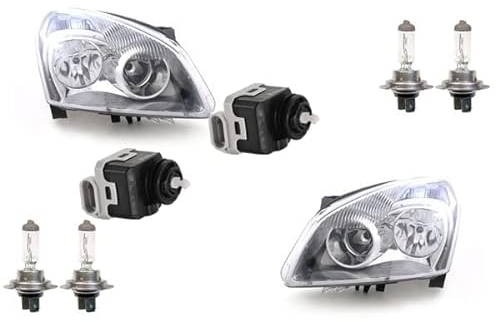 Johns, Scheinwerfer passend für Nissan Qashqai J10 07-10 mit H7 Satz L R mit Stellmotor