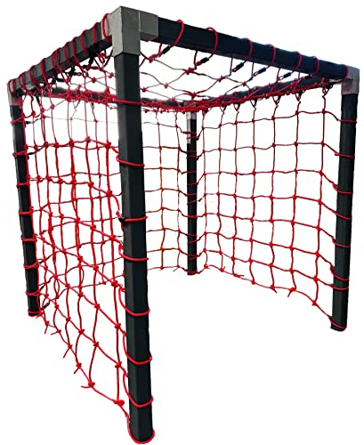 Klettergerüst Spielgerüst Holz Fußballtor Kletternetz Sprossenwand Hangelgerüst 2,00x 2,00m