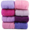 Namner Filzwolle, 80 g Filzwolle Trockenfilzen von 8 Farben, Wolle Roving, Nadel Filz Zubehör, Wolle Roving Starter Kit, für Starter DIY Wolle Handwerk, Gefrorene Trauben