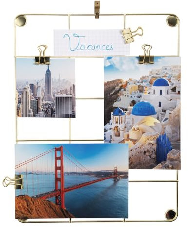 EXACOMPTA Fotostafel, goldfarben, 4 Stück