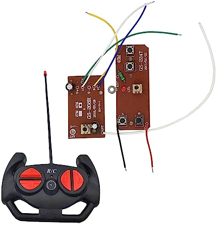 rockible Mando a Distancia Placa Receptora Y Circuito de 40MHz/Pieza de Repuesto para Coche Camión Juguete DIY Repuestos Accesorios de Repuesto
