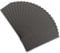 STEBRUAM Profi Schleifpapier Set 150 Körnung, 21 Stück Nass und Trocken Schleifpapier für Auto/Holzmöbel/Stein/Lack/Metall/Glas, 23 x 9 cm Schmirgelpapier