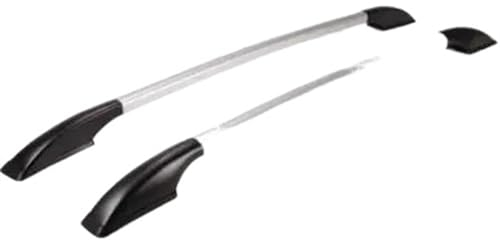 Dachboxen Für Nissan Für Qashqai J10 J11 Autodachträger Gepäckträger Bar Dekoratives Autozubehör Dachträger (Farbe : Black Silver, Size : 1.6m)