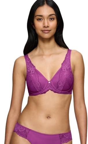 Triumph Wild Peony Florale, BH Damen, Violett (Purple), 80C