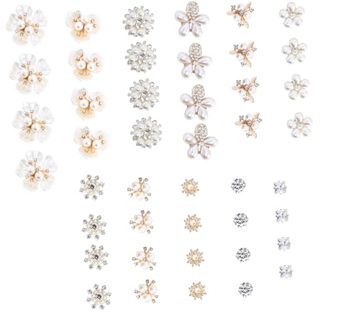 Holibanna 44pcs Shoe Diy Charms Garden Shoe Decor Mixed Style Accessories for Women Clogs Decoration Diy Set