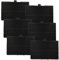 vhbw 6x Aktivkohlefilter Ersatz für Eurofilter FKS174BSH für Dunstabzugshaube - 31,5 x 21,5 x 2,3 cm