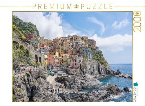 CALVENDO Puzzle Le Cinque Terre, Riomaggiore, Italien | 2000 Teile Lege-Größe 90 x 67 cm Foto-Puzzle für glückliche Stunden