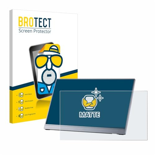 BROTECT Schutzfolie für Arzopa Z3FC 16.1 | Entspiegelnder Displayschutz Made in Germany Matte Displayschutz-Folie Anti-Reflex Anti-Fingerprint Einfache Montage