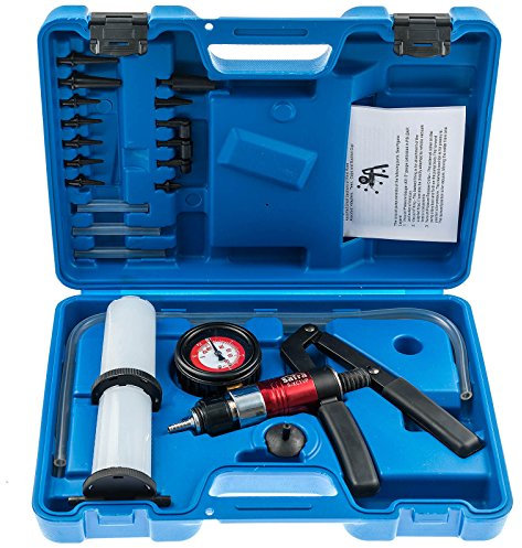 S-XC1VP Vakuumpumpe Universalpumpe mit Saug- und Druckfunktion inkl. Koffer mit vielen Adaptern und Schläuchen