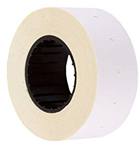 (10 Rollen) Weiß 21 x 12 mm farbiger Papieraufkleber Preis Pistole Pricemarker-Etiketten MX-5500