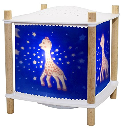 Trousselier 6260046 Magisches Nachtlicht mit Musik, Kinder Schlaflicht Sophie die Giraffe, Einschlafhilfe mit Schreidetektor, Laterne ReVOLUTION 2.0