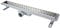 ATCO® Edelstahl Duschrinne Siphon Bodenablauf Ablaufrinne Duschablauf Abfluss Ablauf Duschablaufrinne Bodenebene Dusche Bad 50cm