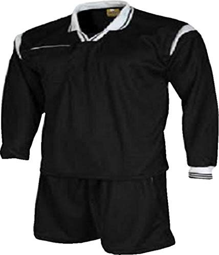 Don Last Man Stands Hocky Rugby Football Referee Kit Full Sleeve Shirt + Short **New (Large)