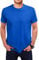 Love My Fashions Men's Round Neck Short Sleeves Plain T-Shirt Royal Blue