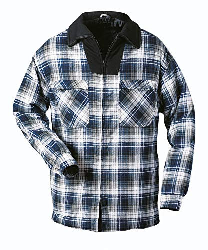 Feldtmann Thermohemd INUVIK mit Reißverschluss Holzfällerhemd Hemd gefüttert Größe S - 4XL (4XL)