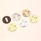 Victorian Standard Profile Open Key Hole Door Lock Plate Cover Escutcheon Lock Security Key Hole Cover in Various Finishes (Satin Brass)